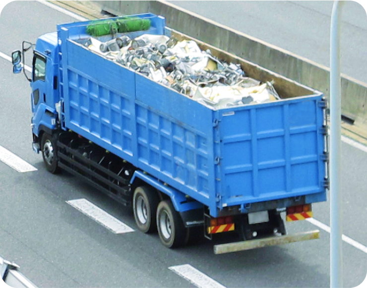 産業廃棄物処理収集運搬のイメージ画像